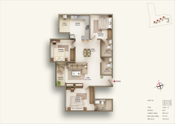 Layout Floor plan