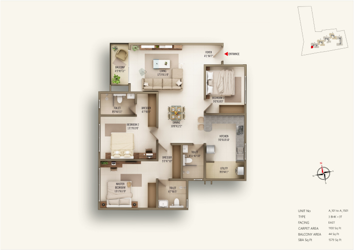 Layout Floor plan